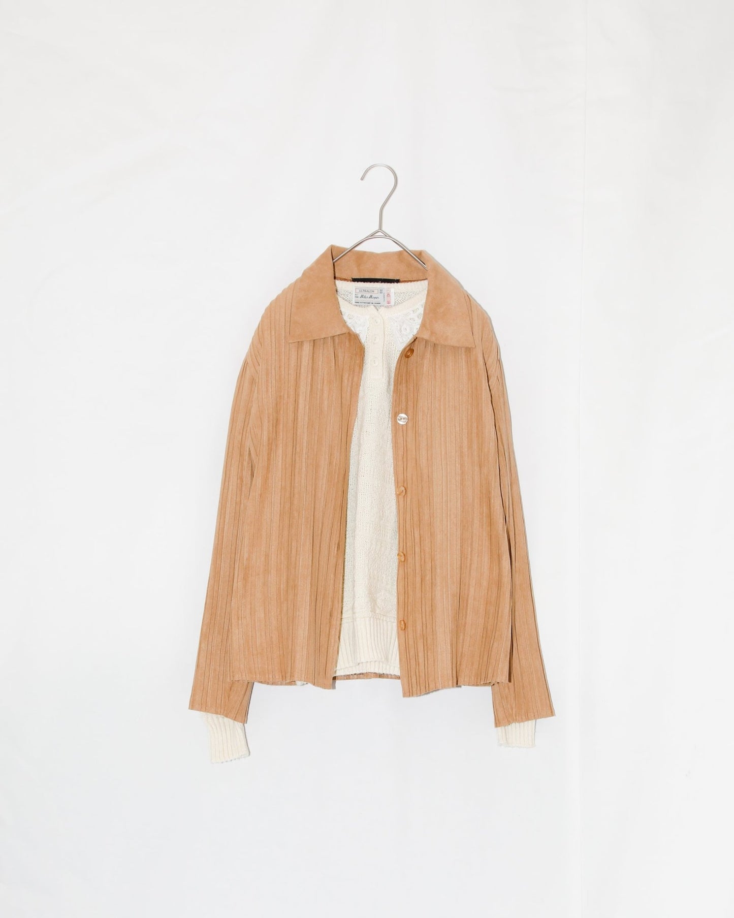 Fake Suede Blouse - HEO