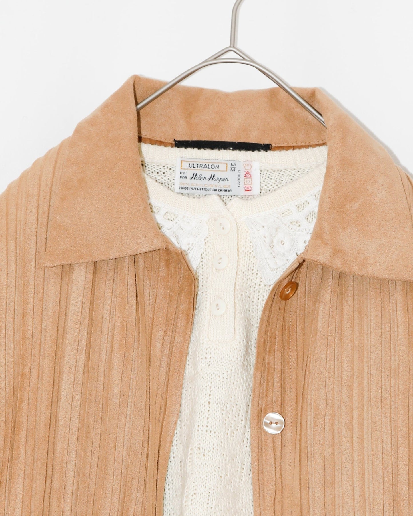 Fake Suede Blouse - HEO