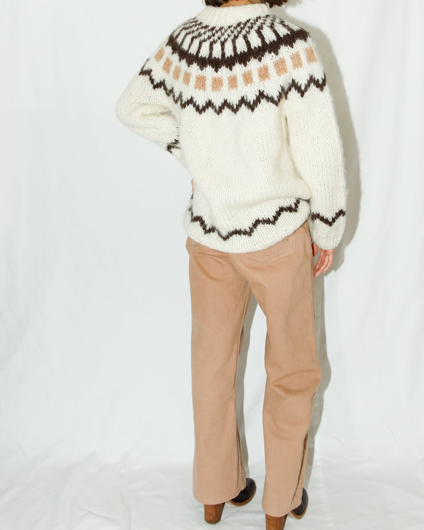 Hand-knitting Nordic Knit - HEO