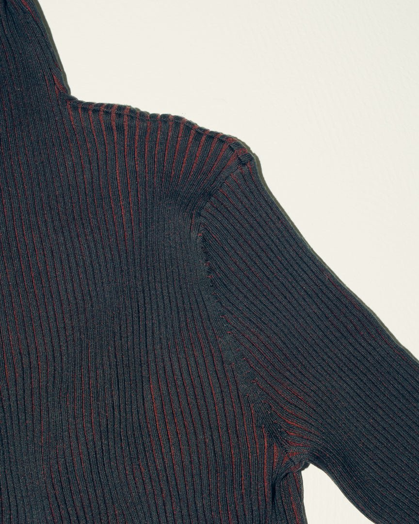 rib turtleneck knit - HEO tokyo vintage